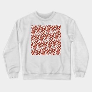 Animal Skin with African Color Style Crewneck Sweatshirt